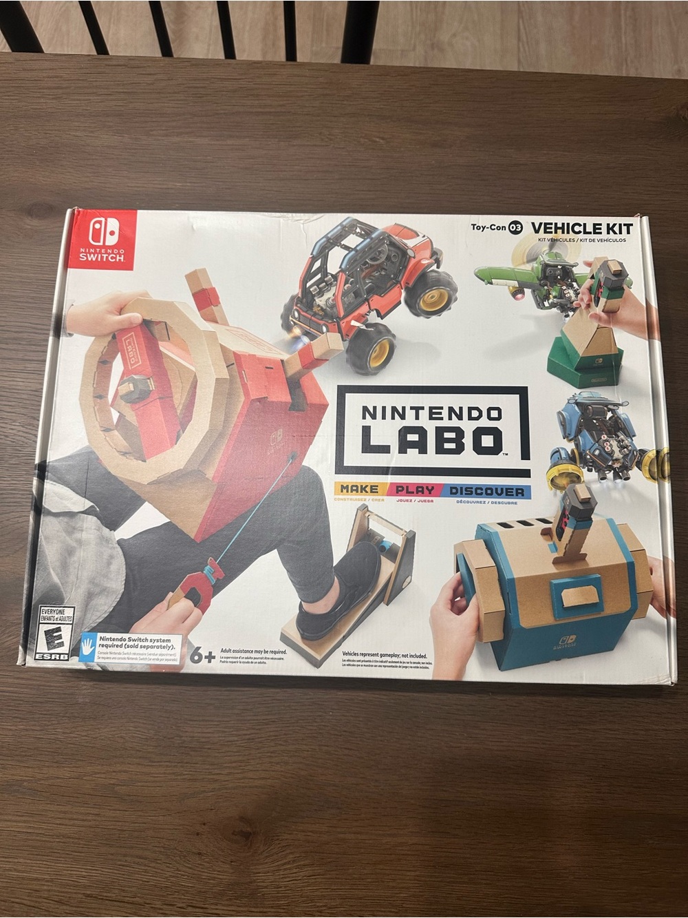 Nintendo Labo Toy-Con 03 Vehicle Kit for Switch - Open Box / Unused